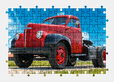 Jigsaw puzzle online truck,vehicle,colorful