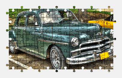 Jigsaw puzzle online plymouth,car,vehicle,colorful
