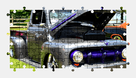 Jigsaw puzzle online ford,pickup,truck,colorful,vehicle