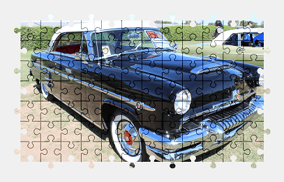 Jigsaw puzzle online mercury,car