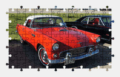 Jigsaw puzzle online ford,car,colorful