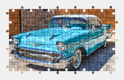 Jigsaw puzzle online chevrolet,colorful,car,vehicle