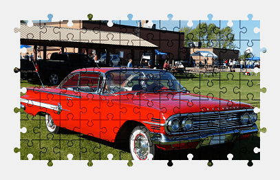 Jigsaw puzzle online chevrolet,car