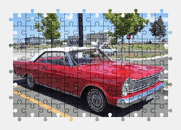 Jigsaw puzzle online ford,car,colorful