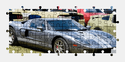 Jigsaw puzzle online sports-car,car,ford