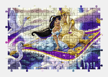 Jigsaw puzzle online aladdin,character,colorful,cartoon