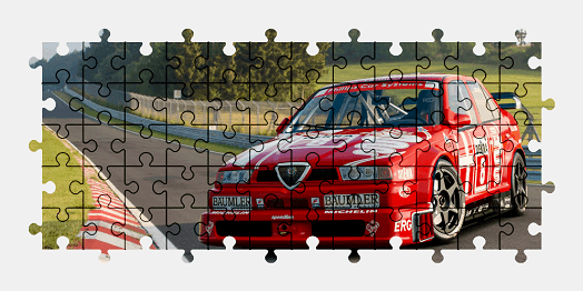 Jigsaw puzzle online alfa-romeo,gran-turismo,video-games,colorful,car,sports-car,vehicle,sport,race