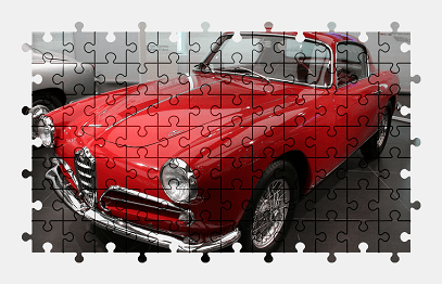 Jigsaw puzzle online alfa-romeo,car