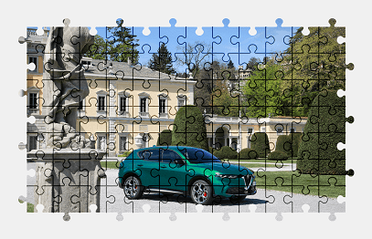 Jigsaw puzzle online alfa-romeo,car,vehicle,colorful