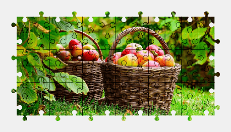 Jigsaw puzzle online apple,fruit,colorful,food