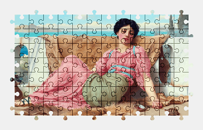 Jigsaw puzzle online art,painting