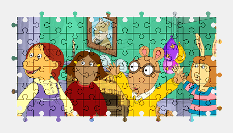 Jigsaw puzzle online arthur,cartoon,character,colorful
