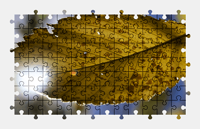 Jigsaw puzzle online yellow,autumn,leaves,nature