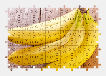 Jigsaw puzzle online banana,fruit,food,colorful