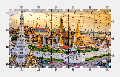 Jigsaw puzzle online bangkok,city,building,colorful,thailand