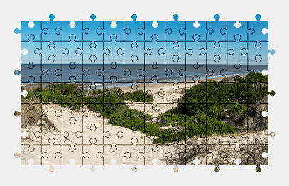 Jigsaw puzzle online beach,island,nature