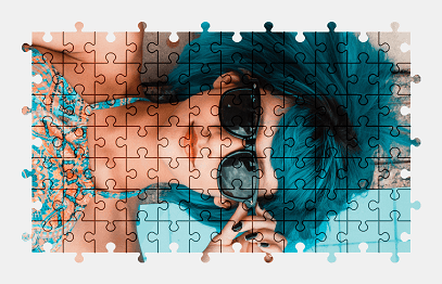 Jigsaw puzzle online beautiful,girl,people,colorful