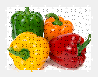 Jigsaw puzzle online bell-pepper,fruit,vegetable,food,colorful