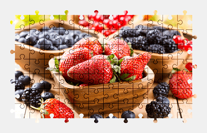 Jigsaw puzzle online berry,food,colorful,strawberry