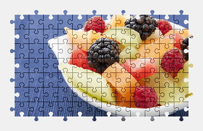 Jigsaw puzzle online berry,fruit,melon,food,colorful