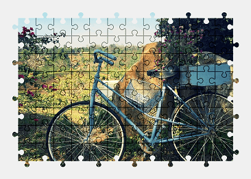 Jigsaw puzzle online old,bicycle,vehicle