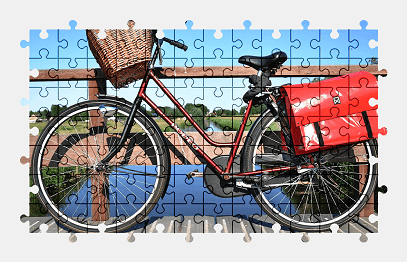 Jigsaw puzzle online bicycle,cycling,transport,bike,vehicle,colorful