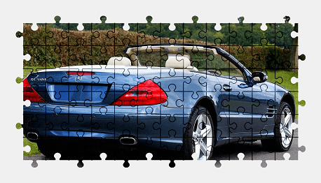 Jigsaw puzzle online mercedes-benz,sports-car,car,vehicle