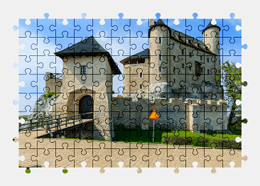Jigsaw puzzle online castle,poland,building,architecture,colorful