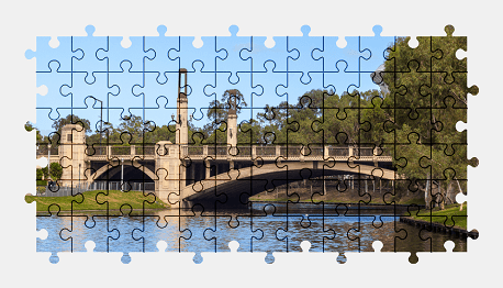 Jigsaw puzzle online bridge,river,australia