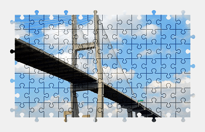 Jigsaw puzzle online bridge,usa,architecture,colorful