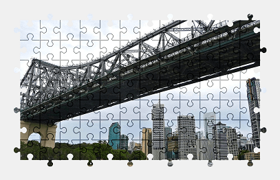 Jigsaw puzzle online brisbane,city,bridge,river,australia,architecture,building
