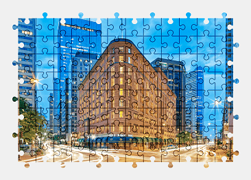Jigsaw puzzle online hotel,building,denver,usa,city,colorful