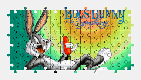 Jigsaw puzzle online bugs-bunny,cartoon,character,colorful