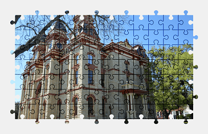 Jigsaw puzzle online building,texas,usa,architecture