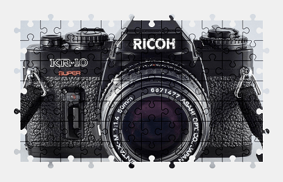 Jigsaw puzzle online camera