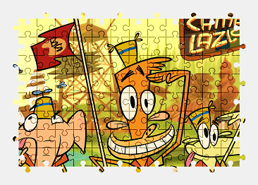 Jigsaw puzzle online camp-lazlo,cartoon,character,colorful