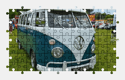Jigsaw puzzle online vw,travel,bus,volkswagen