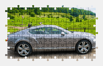 Jigsaw puzzle online car,bentley,colorful