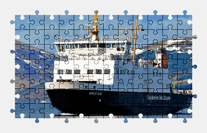 Jigsaw puzzle online ferry,water,vehicle,ship,mountains