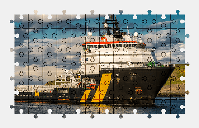 Jigsaw puzzle online ship,vehicle,colorful