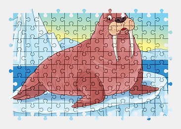 Jigsaw puzzle online cartoon,animal,colorful
