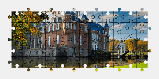 Jigsaw puzzle online castle,building,colorful