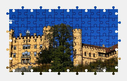 Jigsaw puzzle online castle,germany,architecture,building