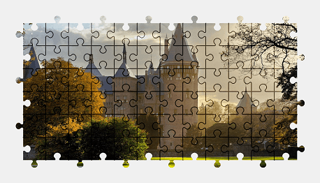Jigsaw puzzle online castle,building,architecture,colorful