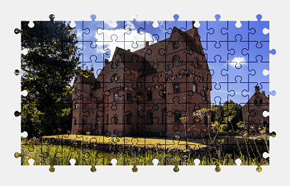 Jigsaw puzzle online castle,building,architecture