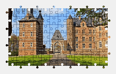 Jigsaw puzzle online castle,tree,architecture,building,germany