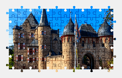 Jigsaw puzzle online castle,germany,architecture,building