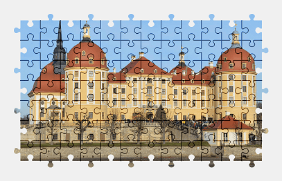 Jigsaw puzzle online castle,germany,palace,building,architecture,colorful
