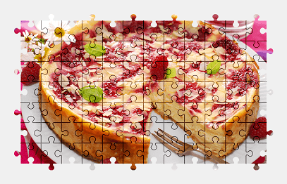 Jigsaw puzzle online cake,dessert,food,colorful