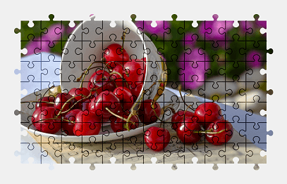 Jigsaw puzzle online cherry,fruit,food,colorful